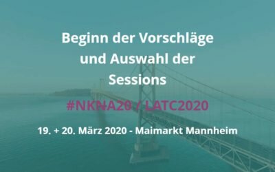 Beginn der Vorschläge und Auswahl der Sessions